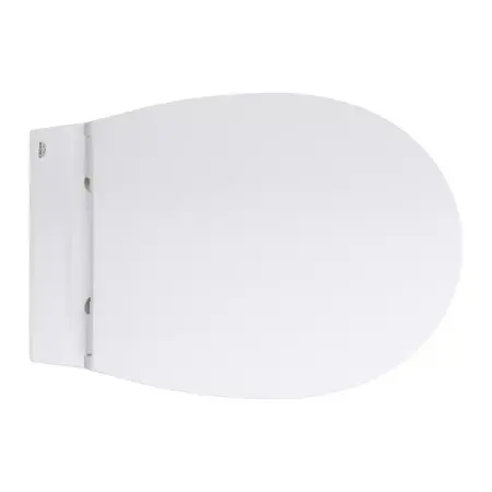 Set vas WC suspendat Grohe Bau Ceramic Rimless si capac slim softclose [4]