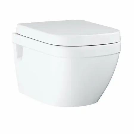 Obiecte Sanitare - Set vas wc suspendat Grohe Euro Ceramic rimless si capac softclose prindere la vedere