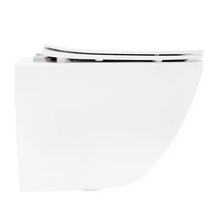 Set vas WC suspendat Rea Carlo Mini cu capac softclose si bideu alb [4]