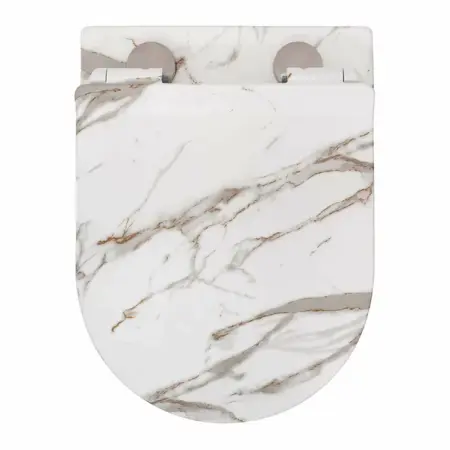 Set vas wc suspendat Rea Carlos Lava rimless cu capac softclose [5]