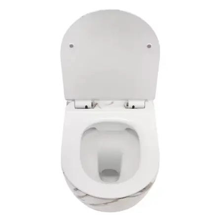 Set vas wc suspendat Rea Carlos Lava rimless cu capac softclose [4]