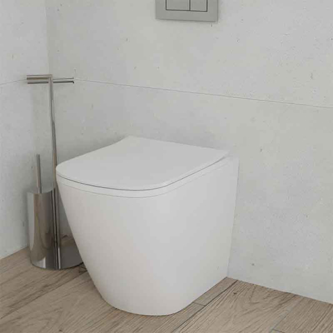 Set WC stativ, Spectrum, Tyber Rimless Protect, 35 x 51 cm, alb [2]