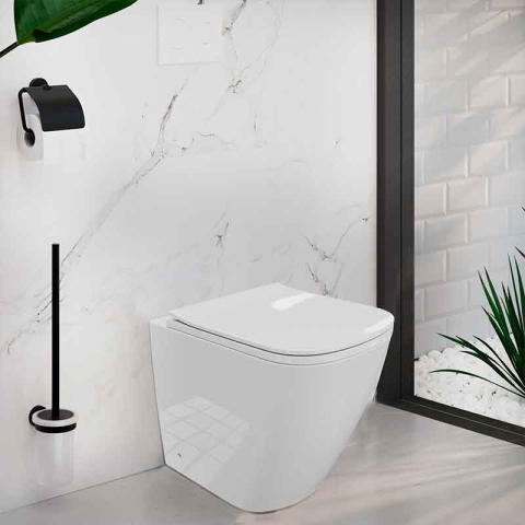 Set WC stativ, Spectrum, Tyber Rimless Protect, 35 x 51 cm, alb [1]