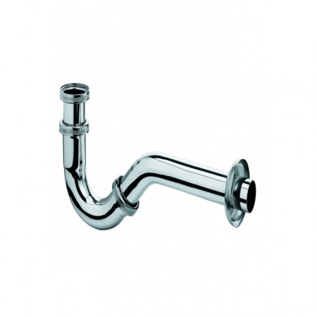 Accesorii baie - Sifon bideu Kludi, tubular, 1 1/4, crom