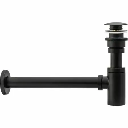 Sifon cu ventil Click-Clack universal Rea Old negru mat periat [2]