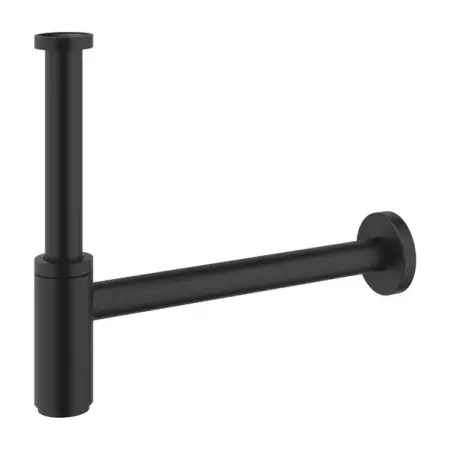Sifon estetic pentru lavoar Grohe negru mat Phantom Black [1]