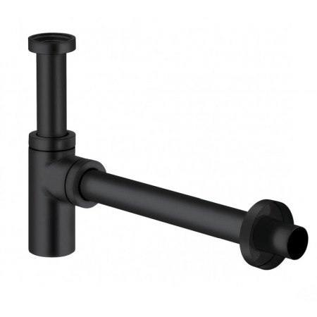 Accesorii baie - Sifon lavoar, Kludi, Design, G 1 1/4 x 32 mm, negru mat