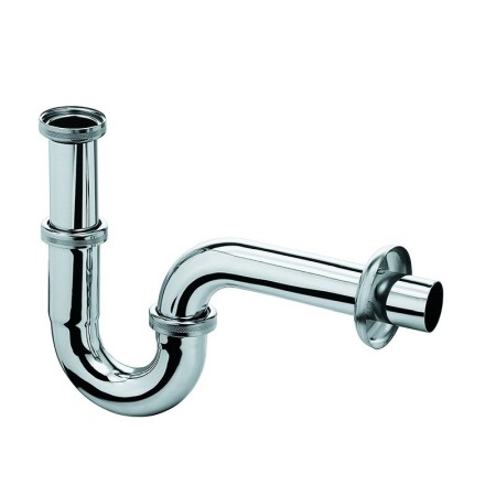 Accesorii baie - Sifon lavoar, Kludi, tubular, crom