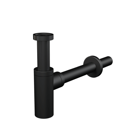 Accesorii baie - Sifon lavoar negru Alcadrain A400BLACK DN32 metalic