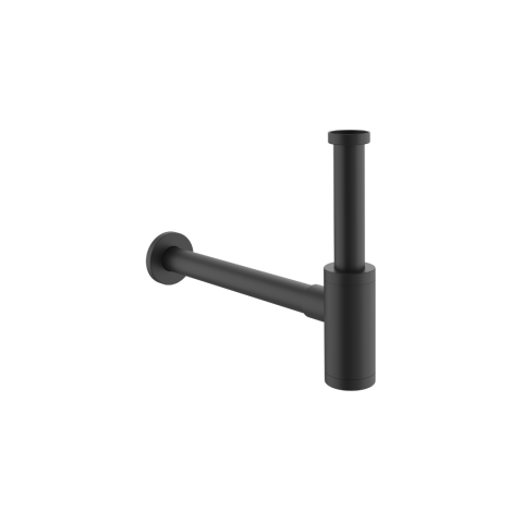 Sifoane si ventile lavoar - Sifon lavoar tip butelie Excellent D54 oțel inoxidabil negru mat