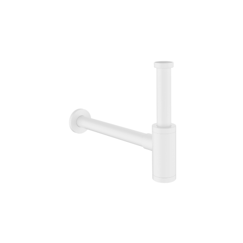 Sifoane si ventile lavoar - Sifon lavoar tip sticlă Excellent D54 inox 304 alb mat