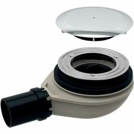 Accesorii baie - Sifon pentru cada de dus Geberit cu capac pentru ventilul de scurgere