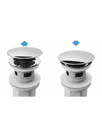 Sifon pentru lavoar REA Flow crom [3]