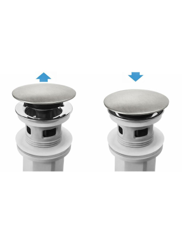 Sifon pentru lavoar REA Flow crom periat [4]