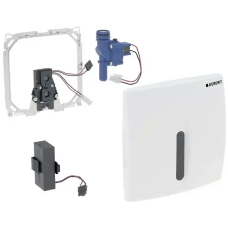 Obiecte Sanitare - Sistem de comanda a spalarii pentru pisoar Geberit alb cu alimentare electrica