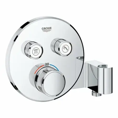 Sistem de dus cu termostat Grohe Grohtherm SmartControl palarie dus Euphoria 260 [2]