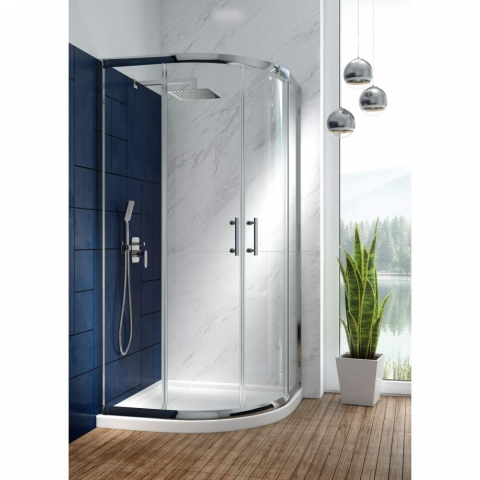 Sistem de dus incastrat Deante Alpinia crom [2]