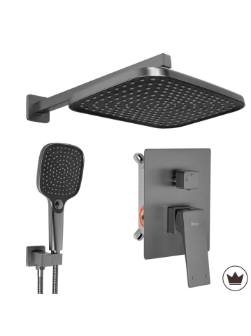 Sisteme de dus - Set dus incastrat Rea Joe finisaj titan PVD cu sistem BOX