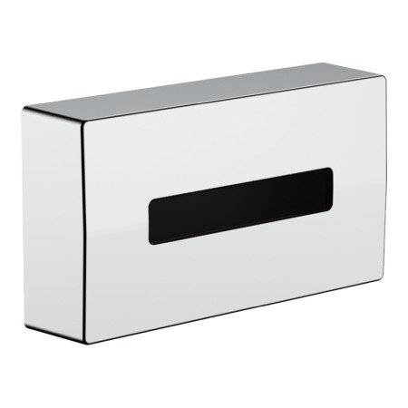 Accesorii toaleta - Suport cutie de servetele, Hansgrohe, AddStoris, crom
