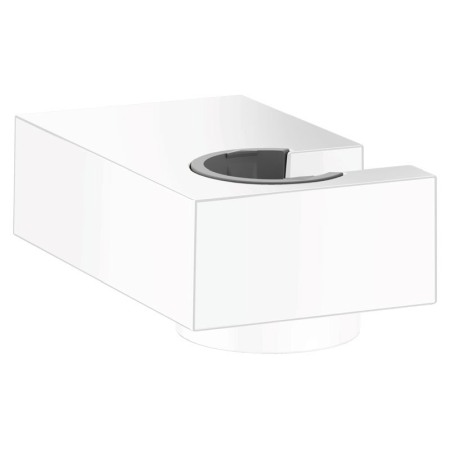 Sisteme de dus - Suport de dus Hansgrohe, Porter E, alb mat