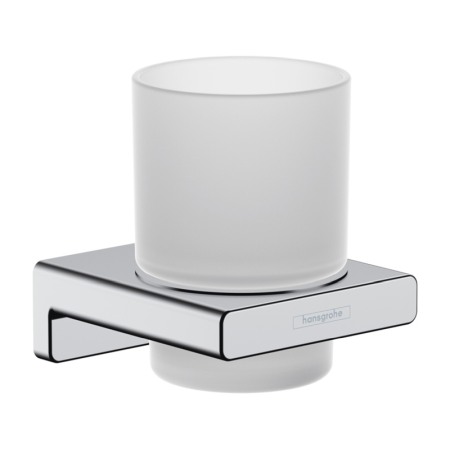 Accesorii baie - Suport de periute, Hansgrohe, AddStoris, crom