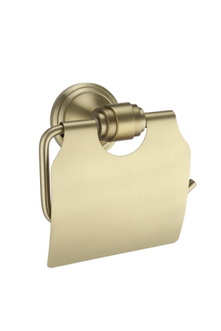 Accesorii toaleta - Suport hârtie igienică 16101 Aristo auriu periat