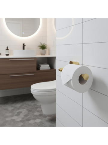 Suport hârtie igienică 5909 Nico auriu [7]
