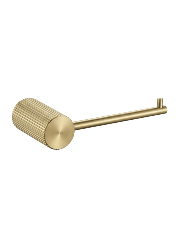Accesorii toaleta - Suport hartie igienica Rea Solo 64105 auriu periat 163x65x30 mm montaj perete