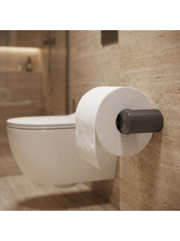 Suport hartie igienica Rea Solo 64105 titan metal 163x65x30 mm [4]