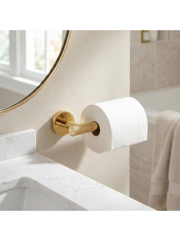 Suport hârtie igienică 6611 Modern auriu [8]