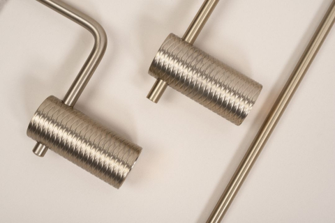 Suport hârtie igienică 9711 Prism auriu periat [4]