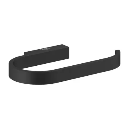 Accesorii toaleta - Suport hartie igienica Grohe Selection negru mat Phantom Black
