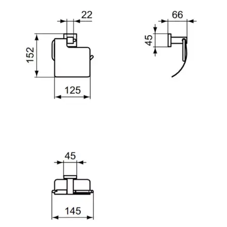 Suport hartie igienica Ideal standard IOM [1]