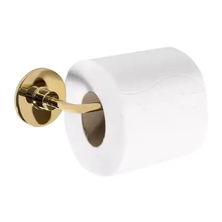 Accesorii baie - Suport hartie igienica Rea 322203A finisaj auriu lucios