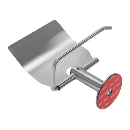Suport hartie igienica Rea 322219 cu protectie finisaj nichel periat [4]