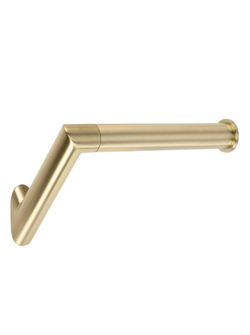 Suport hartie igienica Rea Will auriu periat 145x85x80 mm metal montaj suruburi [8]