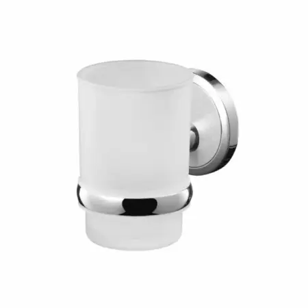 Accesorii lavoar - Suport periute de dinti satinat Bisk Sensation