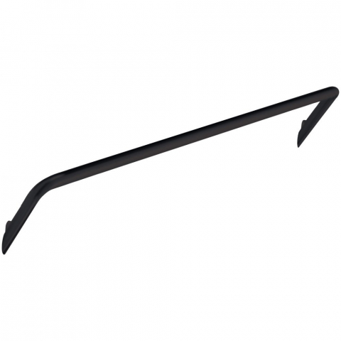 Accesorii baie - Suport prosop Deante Silia negru cu montare pe perete