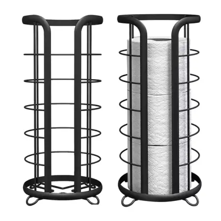 Suport role hartie igienica Rea 322743A finisaj negru mat [5]