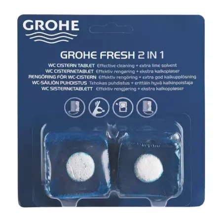 Accesorii toaleta - Tablete curatare Grohe Fresh 2 in 1