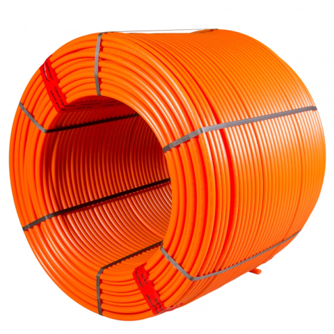 Teava PE-RT PE-XA - Teava PE-RT Evo Pipe pentru incalzire in pardoseala cu protectie UV si bariera de Oxigen, produsa in Romania, 16x2 mm, colac 250 ml, Hoffman Underfloor Heating