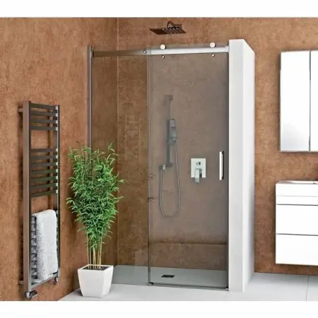 Cabine dus - Usa culisanta cu parte fixa Roth Ambient Line 120 cm