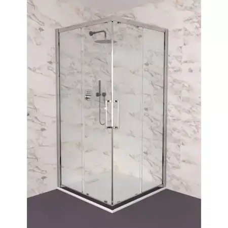 Usa de nisa culisanta Ideal Standard i.life 90 cm sticla 8 mm argintiu [1]
