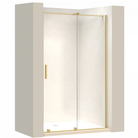 Usi culisante - Usa de nisa culisanta Rea Montana 140 cm sticla 6 mm auriu periat