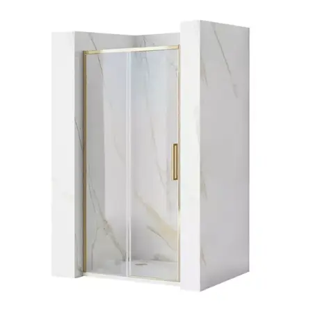 Usa de nisa culisanta Rea Rapid Slide 130 cm sticla 6 mm auriu [1]