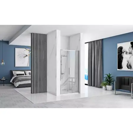 Usa de nisa culisanta Rea Rapid Slide 140 cm sticla 6 mm crom [4]