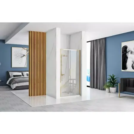 Usa de nisa culisanta Rea Rapid Slide 150 cm sticla 6 mm auriu [4]