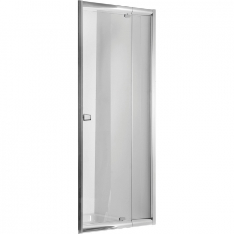 Usi batante - Usa dus batanta Deante Zoom 90xH185 cm, montaj in nisa, profil crom
