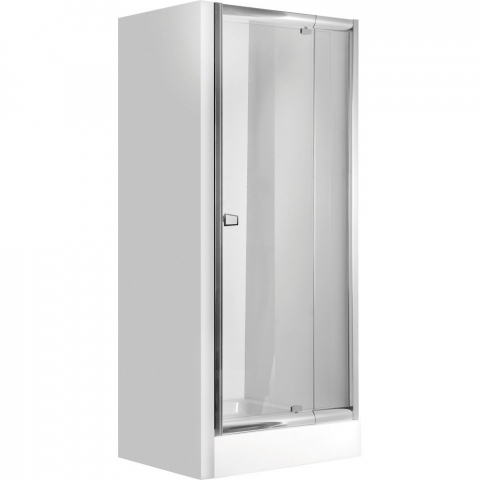 Usa dus batanta Deante Zoom 90xH185 cm, montaj in nisa, profil crom [1]