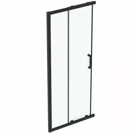 Usa glisanta cu segment fix 90 cm negru mat Ideal Standard Connect 2 [1]